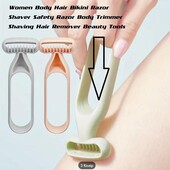 1 шт. мікро-бритва для епіляції, гоління волосся, безболісний портативний триммер для волосся,