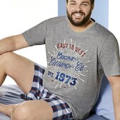 Піжама літня футболка та шорти Livergy для чоловіків 4XL 68/70 різнокольорова Німеччина