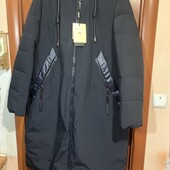 Женское зимнее пальто 56 размера