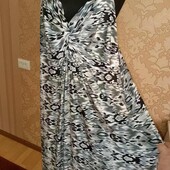 Длинный женский сарафан. большой размер. батал. летнее платье.