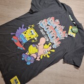 С&А & SpongeBob! Трикотажная футболка для мальчика! 146/152! Лот 5101