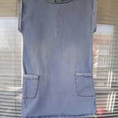 Крутезна джинсова сукня на 6-7 років