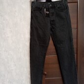 Брендовые новые коттоновые мужские джинсы р.32