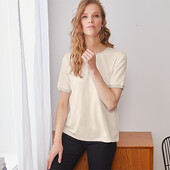 ☘ Шикарна футболка із щільної тканини відмінної якості,Tchibo(Німеччина), р.: 54-56 (48/50 євро)