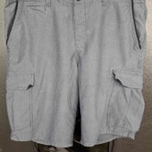  шорты мужские серого цвета полоску.