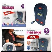Масажна накидка 3 Режиму для автомобіля та офісу з прогріванням robotic cushion massage