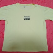 Жовта жіноча футболка, розмір М/L