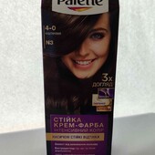 фарба для волосся Palette, 4-0,каштановий