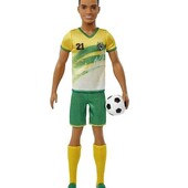 Кен футболіст з мячем Barbie soccer Ken doll, оригінал від Mattel