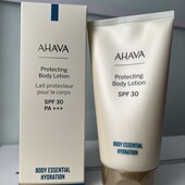 Новий сонцезахисний лосьйон для тіла з SPF30 Ahava Time to hydrate protecting. Ізраїль