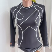 MXDC sport компрессионная кофта compression technology для занятий спортом езды на велосипеде М-разм