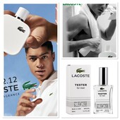 Новинка! Lacoste Eau De L.12.12 Blanc- самый свежий и элегантный аромат для стильного джентельмена!