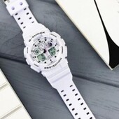 Годинник Casio G-Shock GA100, білий, чоловічий годинник (наявні різні кольори)