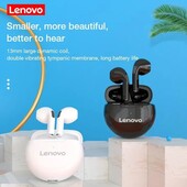 Наушники Lenovo .bluetooth .в кейсе. Цвет черный.