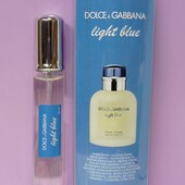 Dolce & Gabbana Light Blue pour homme 20 мл. Свежий аромат для энергичного мужчины.