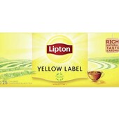 Чай чорний Lipton Yellow Label 25 пакетів