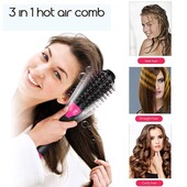 Фен щетка расчёска для укладки волос стайлер 3 в 1 One Step Hair Dryer and Styler