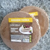 Вафельні коржі для торта Lekorna Какао 140 г