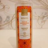 Новинка! Крем-гель для душу "Імбирний пряник" Avon Senses Gingerbread 250 мл