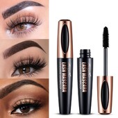 Водостійка чорна туш для вій 4d silk fiber Lash Mascara. Лоти від 10 грн.