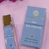 Versace Man еau fraiche 40 мл. с феромонами.Свежий,древесный,водяной аромат для энергичного мужчины.