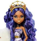 Шикарна лялька Клодін Вульф зимовий випуск Monster high howliday winter edition Clawdeen Wolf doll