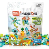 ігровий набір конструктор тварини 402 дет мега блокс mega bloks Construx Inventions Wild Pack ст нов