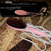 Электрическая цифровая расческа выпрямитель fast hair straightener HQT 906