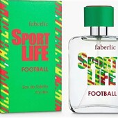 Туалетна вода для чоловіків sportlife football, 50 мл