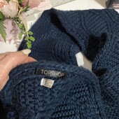 Topshop в’язаний шарф з помпонами