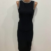 Sale # Zara стильна сукня в рубчик, відкрита спинка