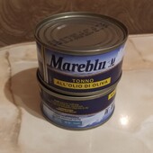 Тунець Mareblu Tonno all'olio d'oliva в оливковій олії 60 г