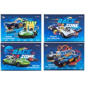 Альбом для малювання, відривні аркуші 24 листа Kite Hot Wheels