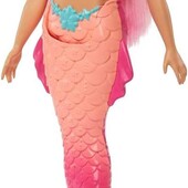 Лялька барбі пампушка русалка дрімтопія barbie Dreamtopia Mermaid hrg09 mattel пишне тіло Curvy Pink