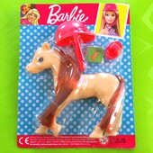 Конячка з шоломом Barbie, Mattel.