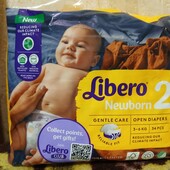 Памперси Libero newborn 2, відкриті 25 шт