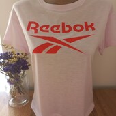 Reebok футболка лого дихаюча спинка для занять спортом, тренувань XS-розмір Нова