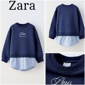 Стильний світшот з начосом Zara 13-14років