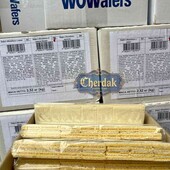 Вафлі за смаком банану WOWafers,