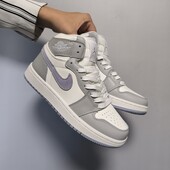 Nike Air Jordan 1 Retro mid grey violet