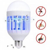 Led лампа ловушка от комаров и насекомых антимоскитная Zapp Light LED