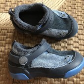 Утеплені натуральний замш Crocs стелька 14 см