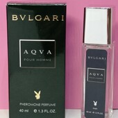 Bvlgari Aqva Pour Homme 40 мл. с феромонами. Свежий, фужерно-водяной аромат для мужчин.