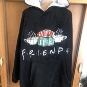 Меховушка, плюшева туника, кофта, худи, 2-4XL. Friends. в ідеалі