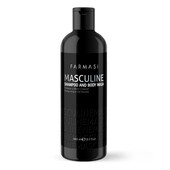 Чоловічий шампунь та гель для душу 2 в 1 Masculine, 360 мл від Farmasi