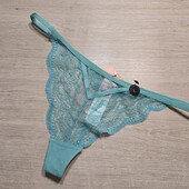 Hunkemoller! Мереживні жіночі труси, стрінги Л розмір sea blue! Лот 23