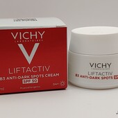 vichy liftactiv B3 anti-dark spots creamSPF50 антивозрастной крем от морщин фирменная миниатюра 15мл