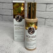 № 13, 21 - 100 мл. Тональний крем enough rich gold spf50+