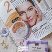 Система 2в1 для кожи вокруг глаз Лифтинг и укрепление+протинол Avon Anew эйвон