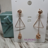 Сережки 'Xuping' (позолота 18к) 086529
